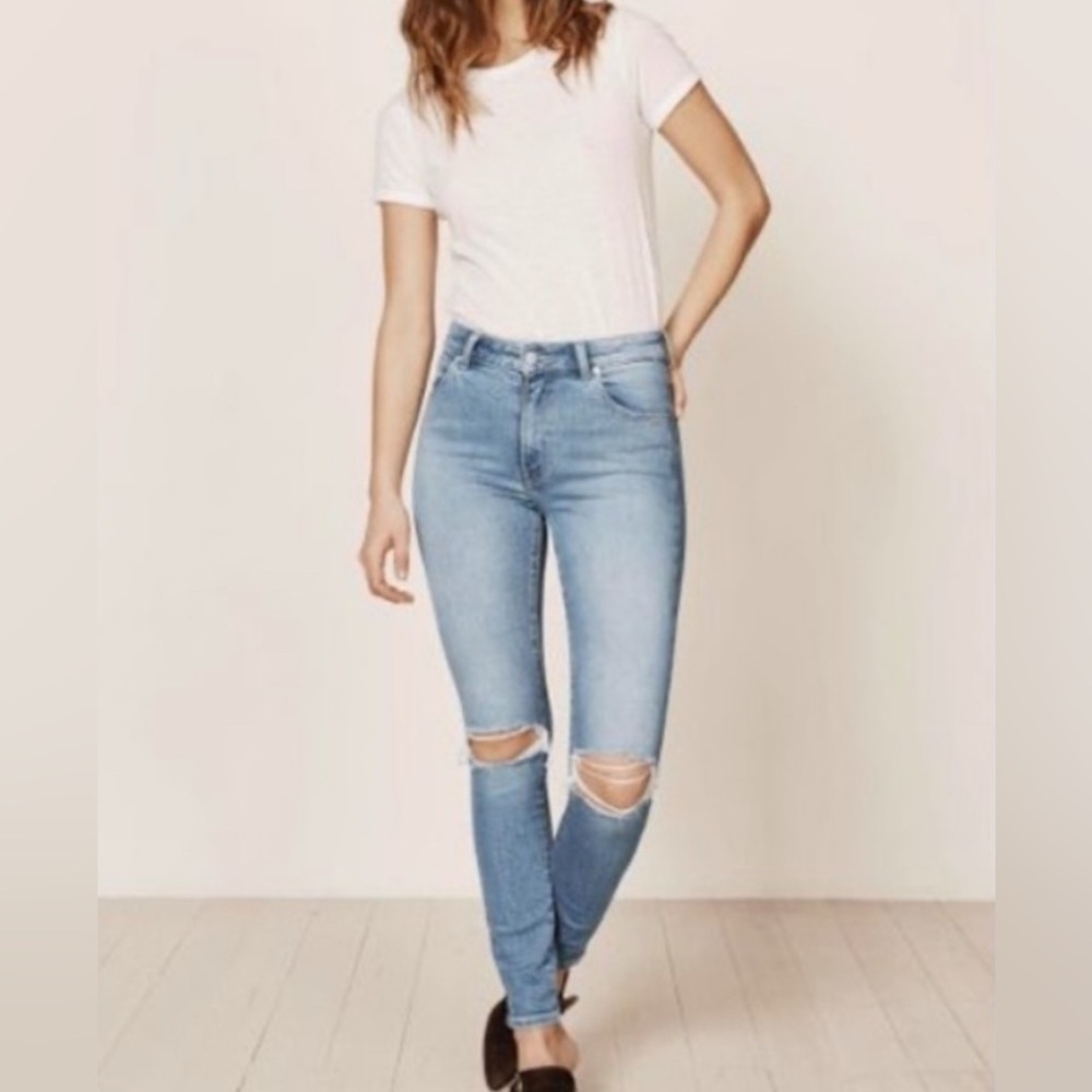 ROLLA’S Distressed Denim Jeans Size 27